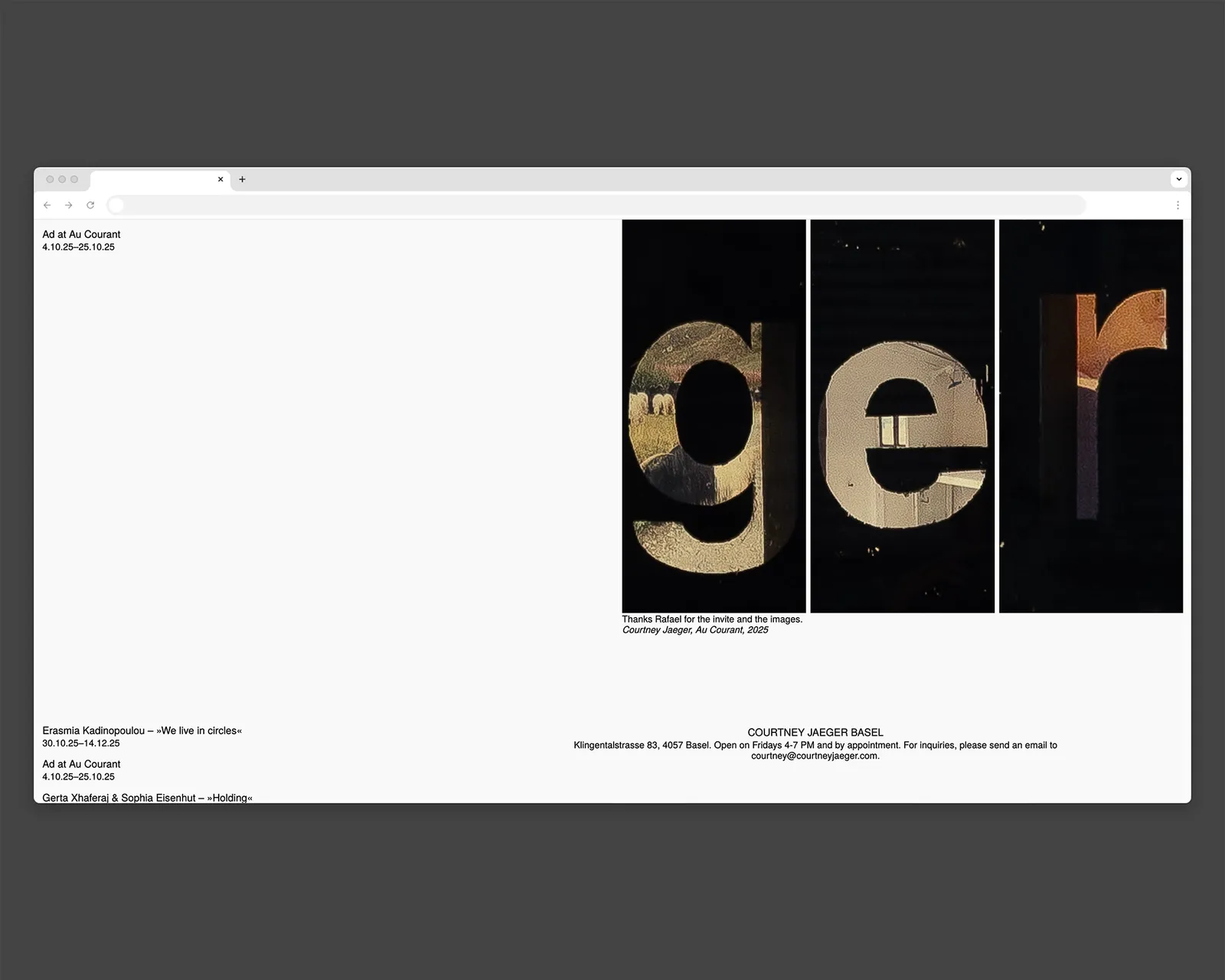 Courtney Jaeger Basel – Image 3